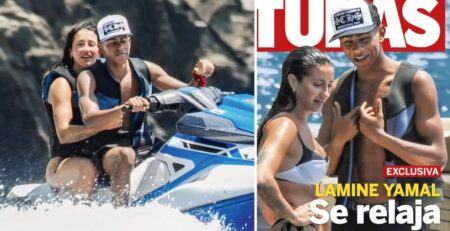 বয়সে ১৩ বছরের বড় মডেলের প্রেমে মজেছেন লামিনে ইয়ামাল! লামিনে