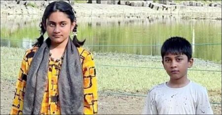 বোনের পাশে শায়িত হলো