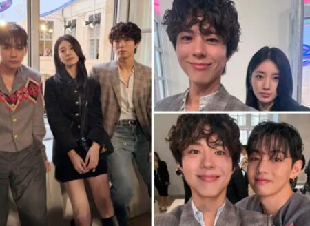 BTS’ V, Suzy, and Park Bogum Spark Frenzy with Unexpected Chemistry in Paris BTS' V, Suzy, and Park Bogum