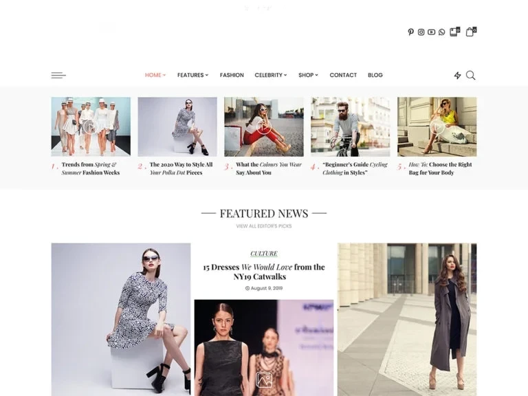 Best Fashion Blog Themes: Stunning Designs for Style Influencers