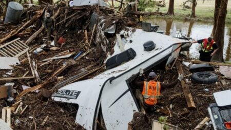 টেক্সাসের ভয়াবহ বন্যায়