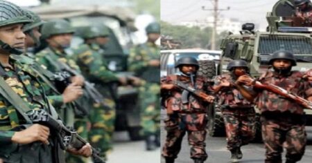 গোপালগঞ্জে যৌথবাহিনীর