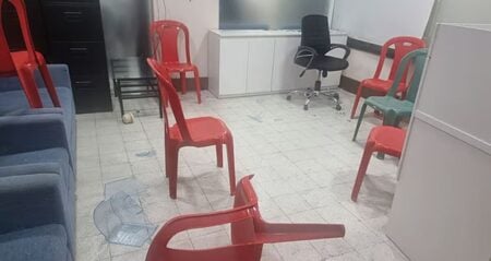 জুলাই ফাউন্ডেশনের অফিসে