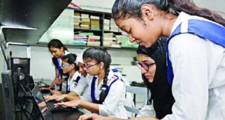 উচ্চ মাধ্যমিকে ভর্তির আবেদন