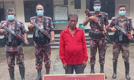 Indian citizen arrested