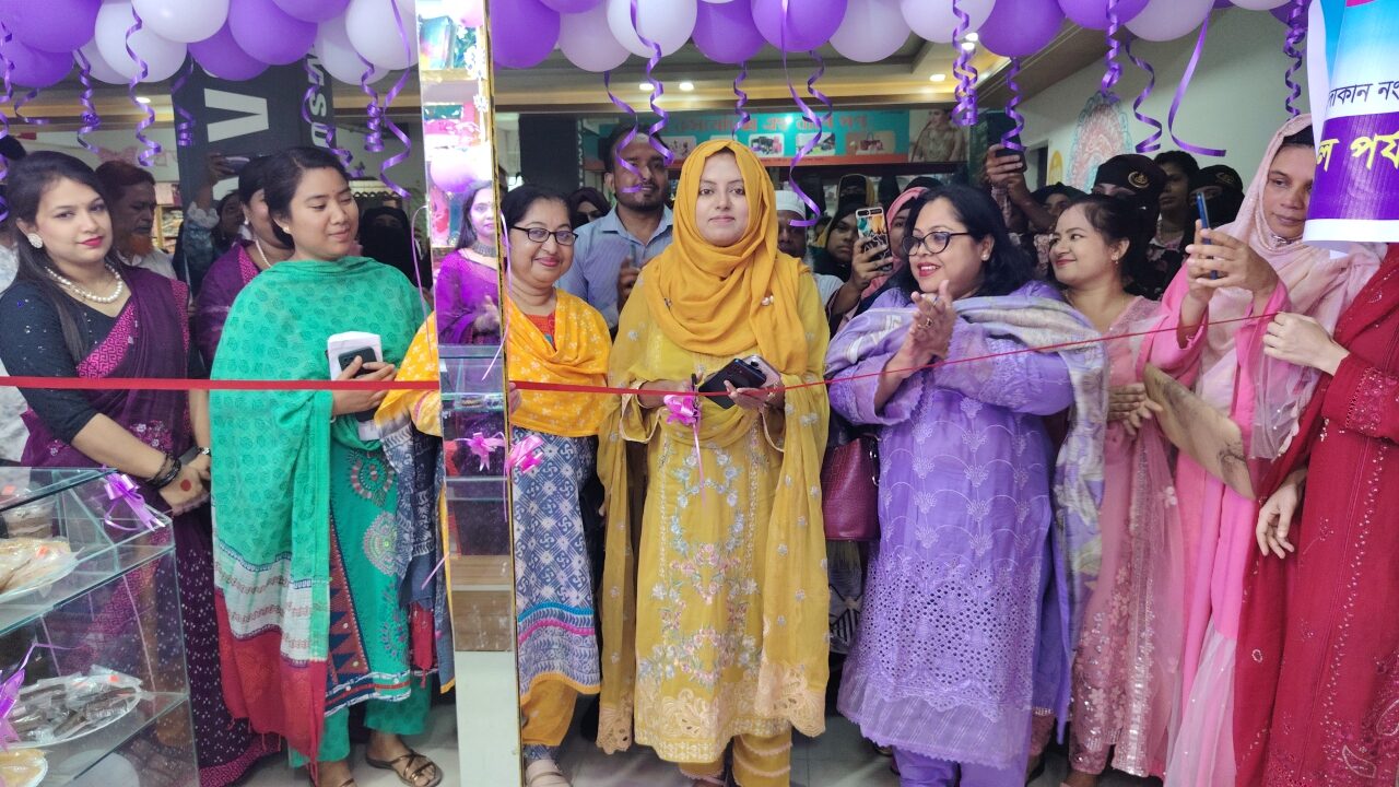 Kaligonj-Gazipur-Inauguration of product sales and exhibition center for women-1