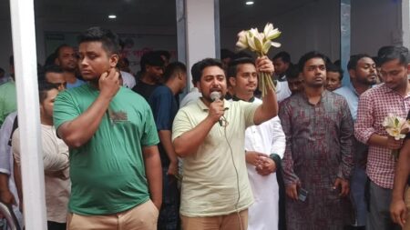 নেতাকর্মীদের ফেলে যারা পালিয়ে যায় তারা দলের নেতা হতে পারে না : নাহিদ Nahid