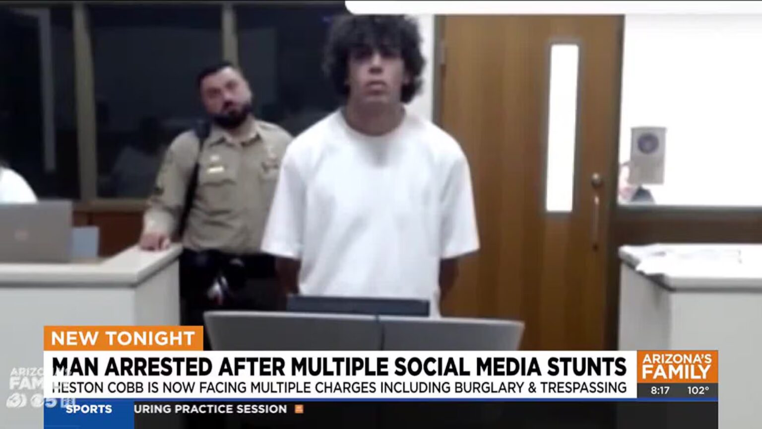 TikTok Star Heston Cobb Arrested Over Viral Prank Stunts