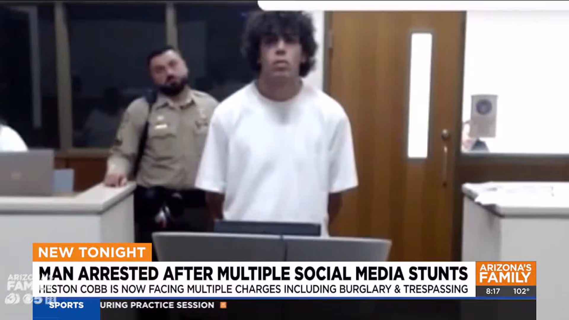 TikTok Star Heston Cobb Arrested Over Viral Prank Stunts