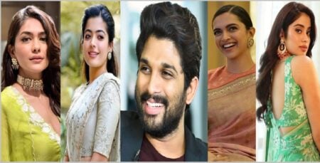 আল্লু অর্জুনের চার নায়িকা