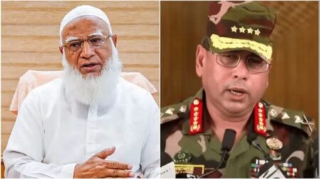 সেনাপ্রধানকে ধন্যবাদ জানালেন জামায়াত আমির