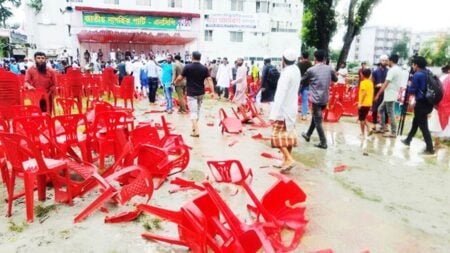 গোপালগঞ্জে হামলাকারীরা