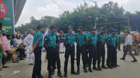 জামায়াতের সমাবেশ ঘিরে ডিএমপির