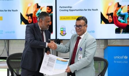 জাতীয় বিশ্ববিদ্যালয়-ইউনিসেফ চুক্তি সই image