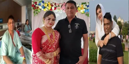 স্ত্রীর কিডনিতে প্রাণে বেঁচে