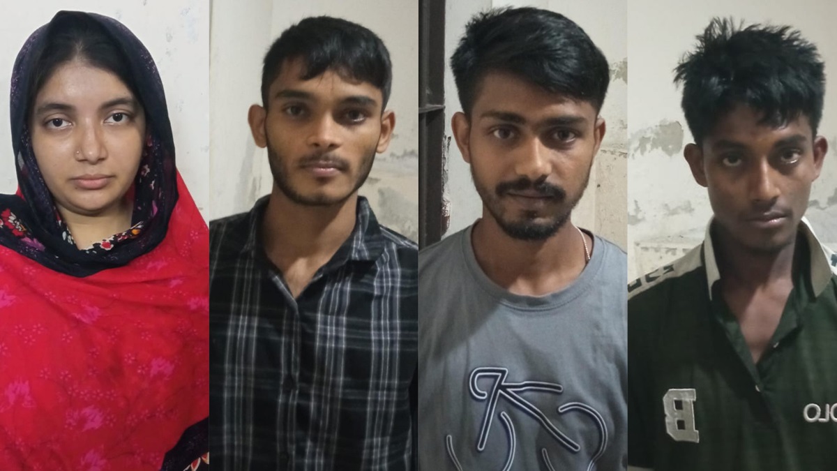 নৌকায় মাছ শিকারের আড়ালে ইয়াবা ব্যবসা, নারীসহ গ্রেপ্তার ৪