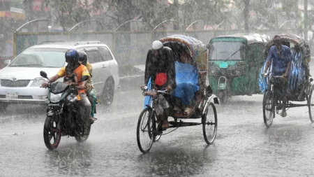 আবহাওয়ার খবর বৃষ্টির