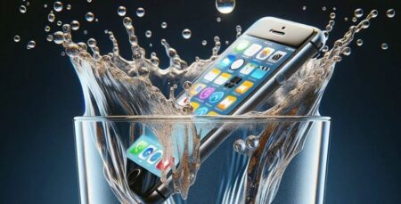 স্মার্টফোন পানিতে পড়লে