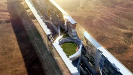 রিভিশন হলো সৌদির স্বপ্নের শহর ‘দ্য লাইন’ soudi arab