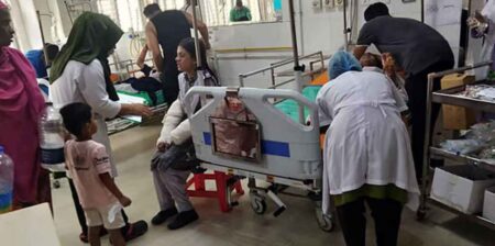 মাইলস্টোনে বিমান বিধ্বস্ত