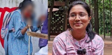 হল গেটের তালা ভেঙে ১৪ জুলাই রাতেই হাসিনাকে লাল কার্ড দেখিয়েছিলাম: তন্বি জুলাই