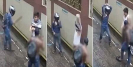 ভাইরাল সেই ছিনতাইয়ের ঘটনায় চাপাতিসহ গ্রেপ্তার ৩ ভাইরাল সেই ছিনতাইয়ের ঘটনায়