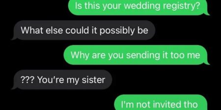 Bride Excludes 19-Year-Old Sister as “Too Young” But Demands Wedding Gift, Sparks Online Fury Bride excludes 19-year-old sister as "too young" from alcohol-free wedding