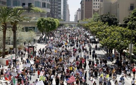 Workers Over Billionaires protests