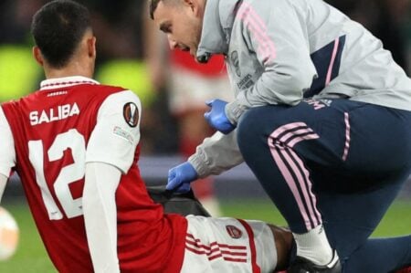 William Saliba Injury Scare Rocks Arsenal Just Before Transfer Deadline William Saliba Injury Update