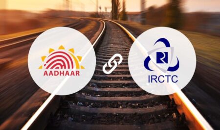 link aadhaar to irctc