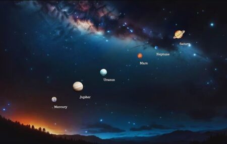 Rare Six-Planet Alignment to Grace August Skies — How and When to See It six planets alignment