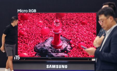 world’s first 115-inch Micro RGB TV