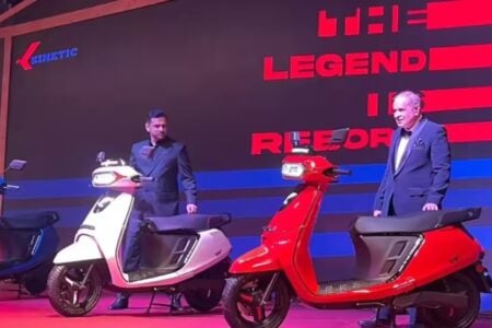 Kinetic DX electric scooter