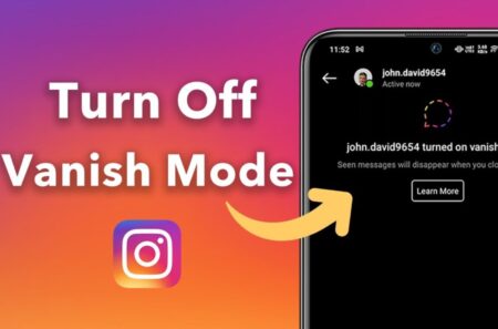 instagram vanish mode