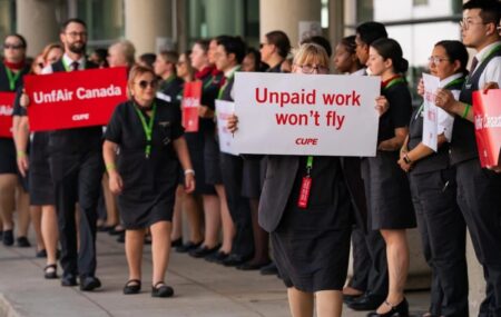 air canada strike flight attendants