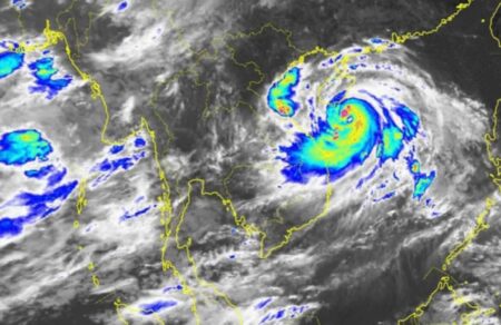 Typhoon Kajiki Sanya