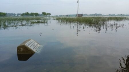 টানা বৃষ্টিতে সাতক্ষীরায়