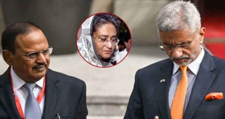 হাসিনার পতনের দিন দিল্লির রাস্তায় ও মঞ্চে: যেসব মুহূর্ত চমকে দিয়েছে হাসিনার পতনের দিন