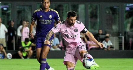 মেসির জোড়া গোলেই