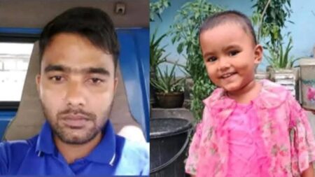 কাভার্ডভ্যান চাপায় শিশুসহ একই পরিবারের ৩ জন নিহত কাভার্ডভ্যান চাপায়