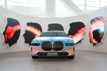 BMW Art Car Transforms i7 Sedan Into Rolling Art Piece