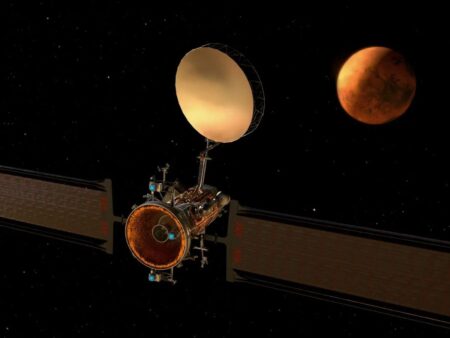 Blue Origin Mars Orbiter May Replace NASA Relays by 2028