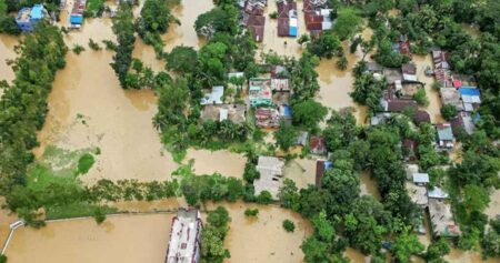 হঠাৎ ফেনীতে বন্যার আশঙ্কা Bonna