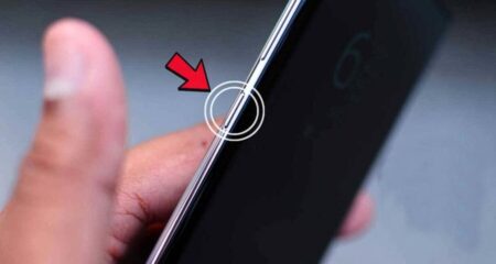 মোবাইলের পাওয়ার বাটন