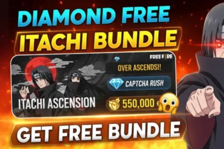 Free Fire Itachi Bundle Available for Free with Redeem Code