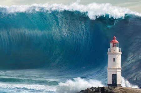 North Sea Rogue Wave