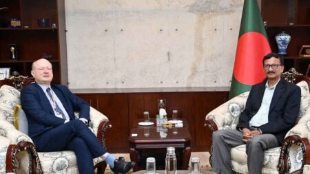 পররাষ্ট্র উপদেষ্টার সঙ্গে নতুন জার্মান রাষ্ট্রদূতের সাক্ষাৎ জার্মান রাষ্ট্রদূতের সাক্ষাৎ