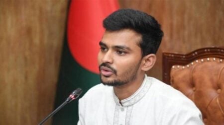 নির্বাচনকালীন সরকারের উপদেষ্টা পদ ছাড়ছেন আসিফ মাহমুদ আসিফ মাহমুদ