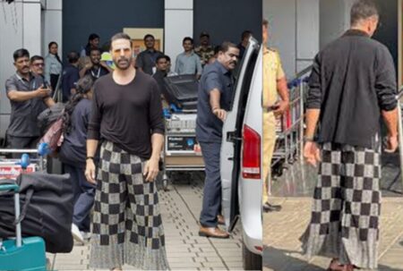 অক্ষয় কুমারের ‘পালাজ্জো’ লুক নিয়ে তোলপাড় নেটিজেনরা অক্ষয় কুমারের পালাজ্জো