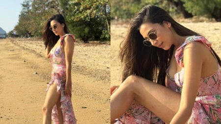 সমুদ্র সৈকতে মোহনীয় লুকে বিদ্যা সিনহা মিম bidya-sinha-mim